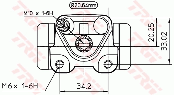 Wheel Brake Cylinder BWF272