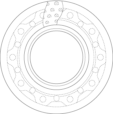 TRW DF5017S Brake Disc