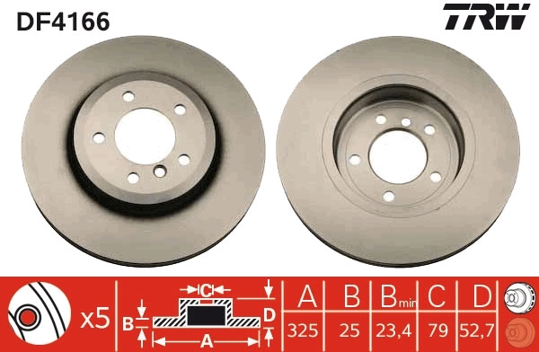Brake Disc DF4166