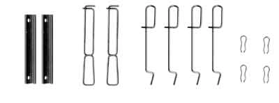 Accessory Kit, disc brake pad PFK365