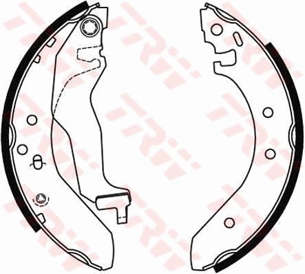 Brake Shoe Set GS6246