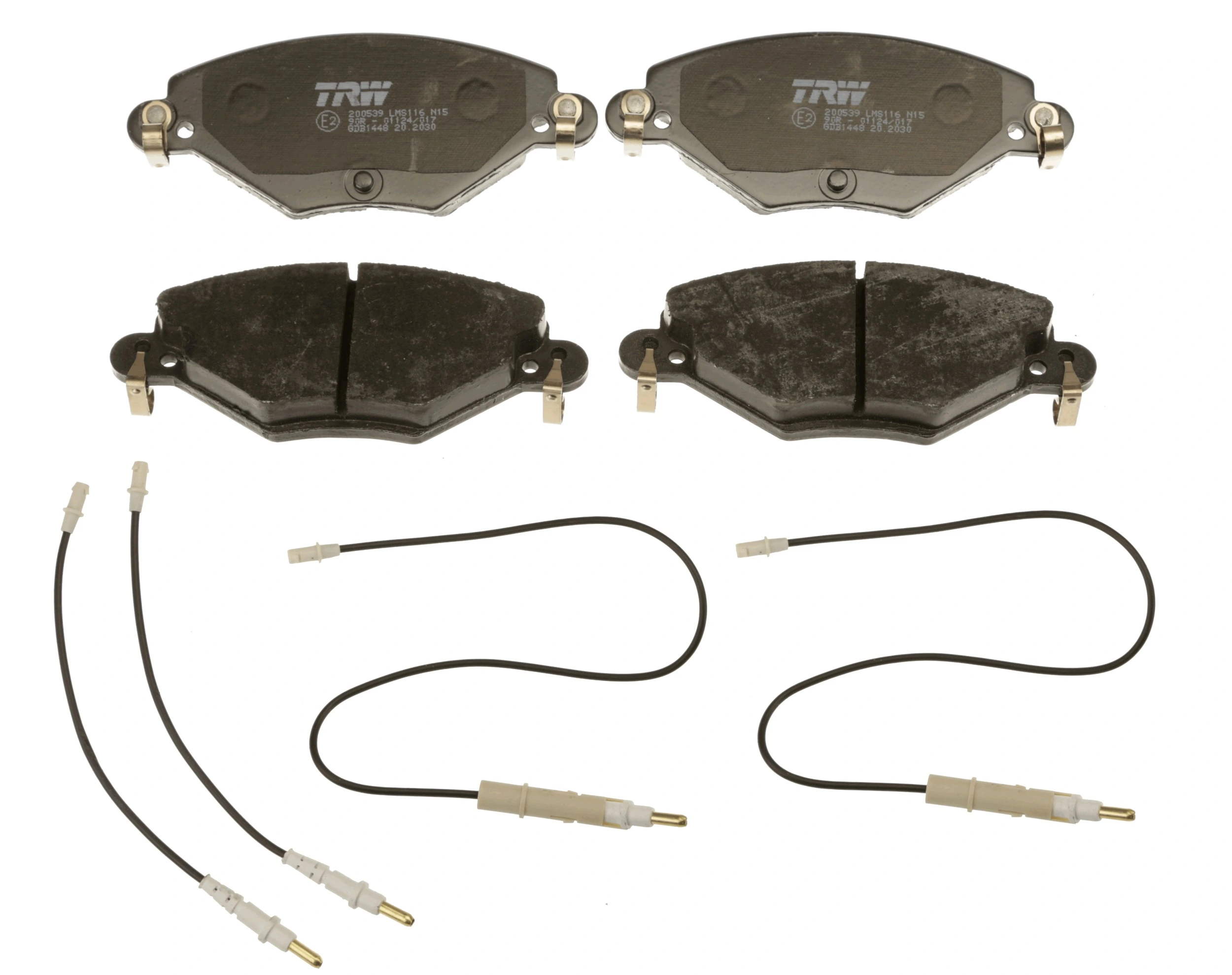 Brake Pad Set, disc brake COTEC GDB1448