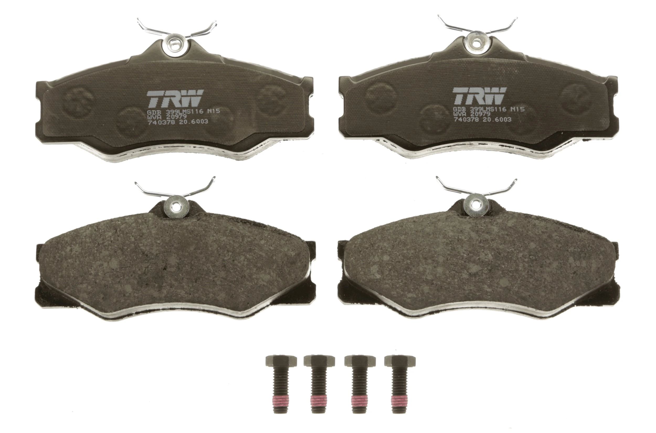 Brake Pad Set, disc brake GDB399