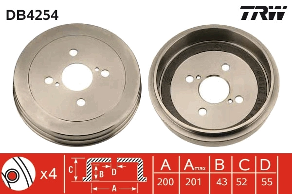 Brake Drum DB4254