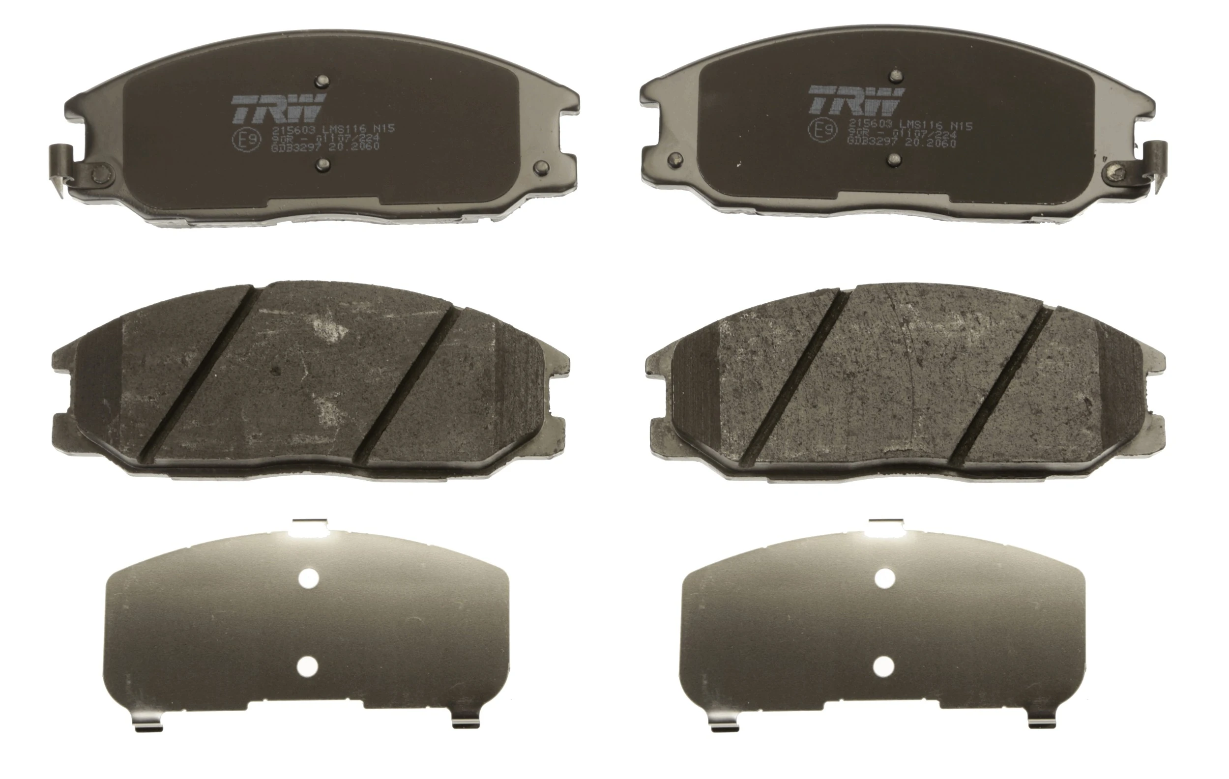 Brake Pad Set, disc brake COTEC GDB3297