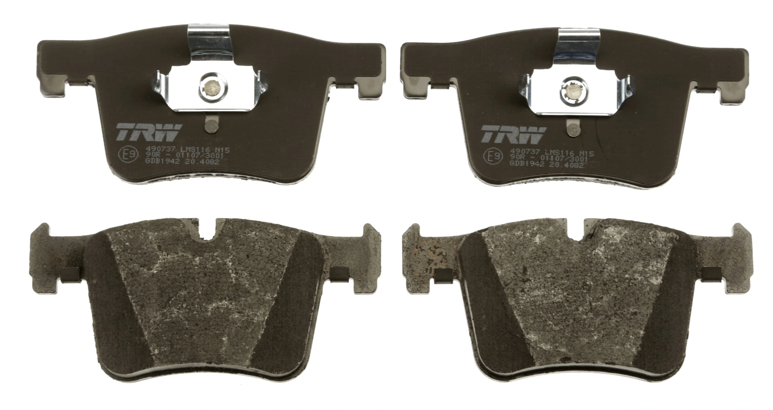 Brake Pad Set, disc brake COTEC GDB1942