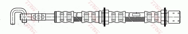 TRW PHD204 Brake Hose