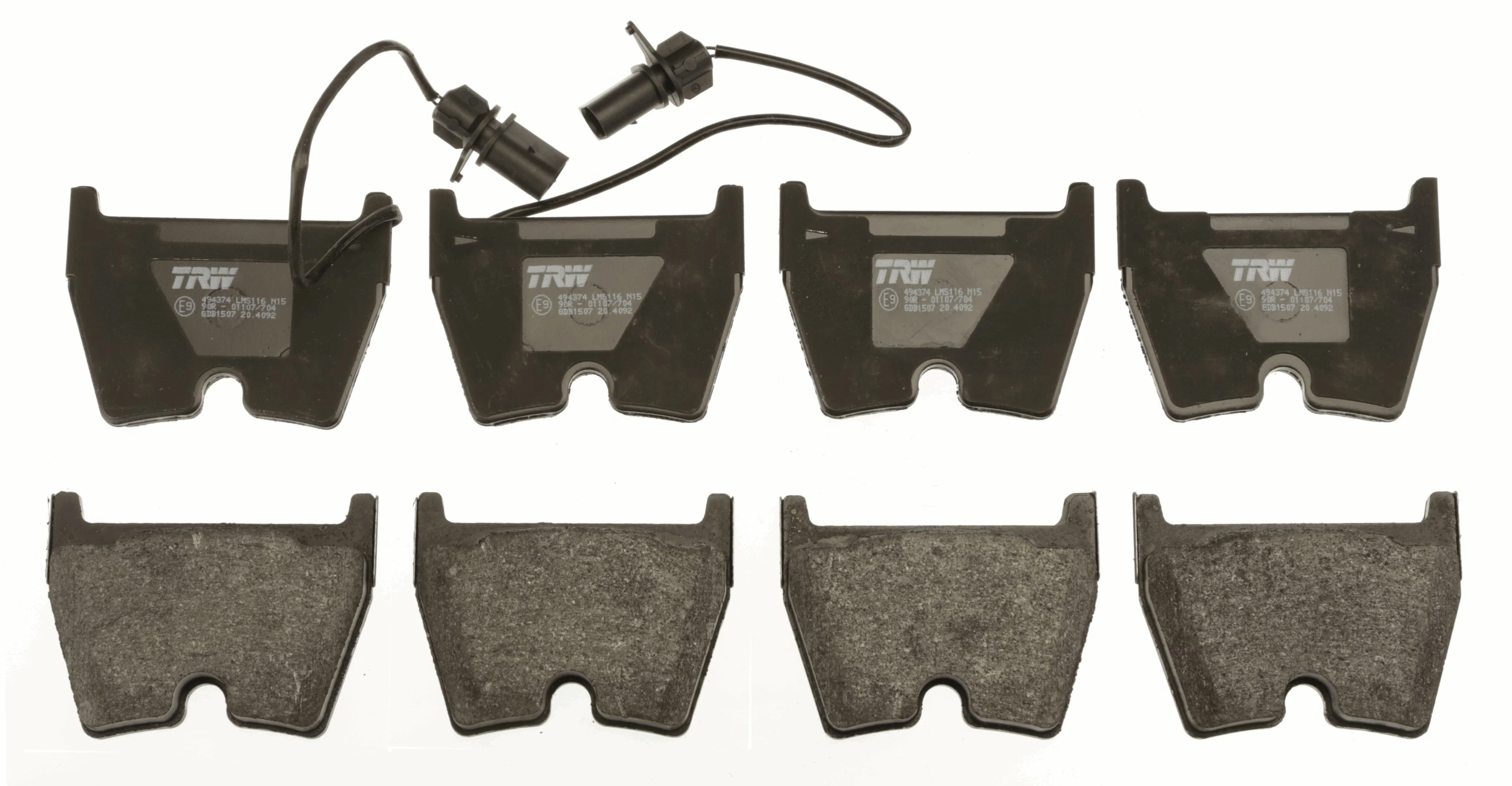 Brake Pad Set, disc brake GDB1507