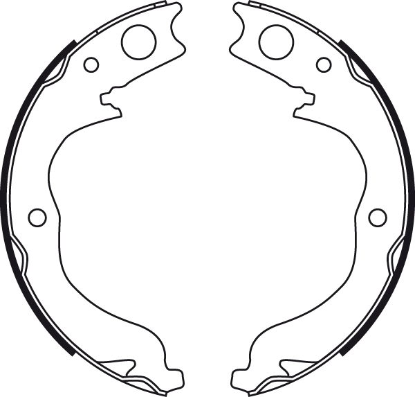 Brake Shoe Set, parking brake GS8753