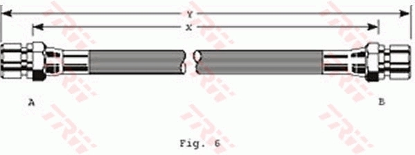 TRW PHA279 Brake Hose