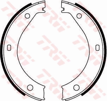 Brake Shoe Set, parking brake GS8217