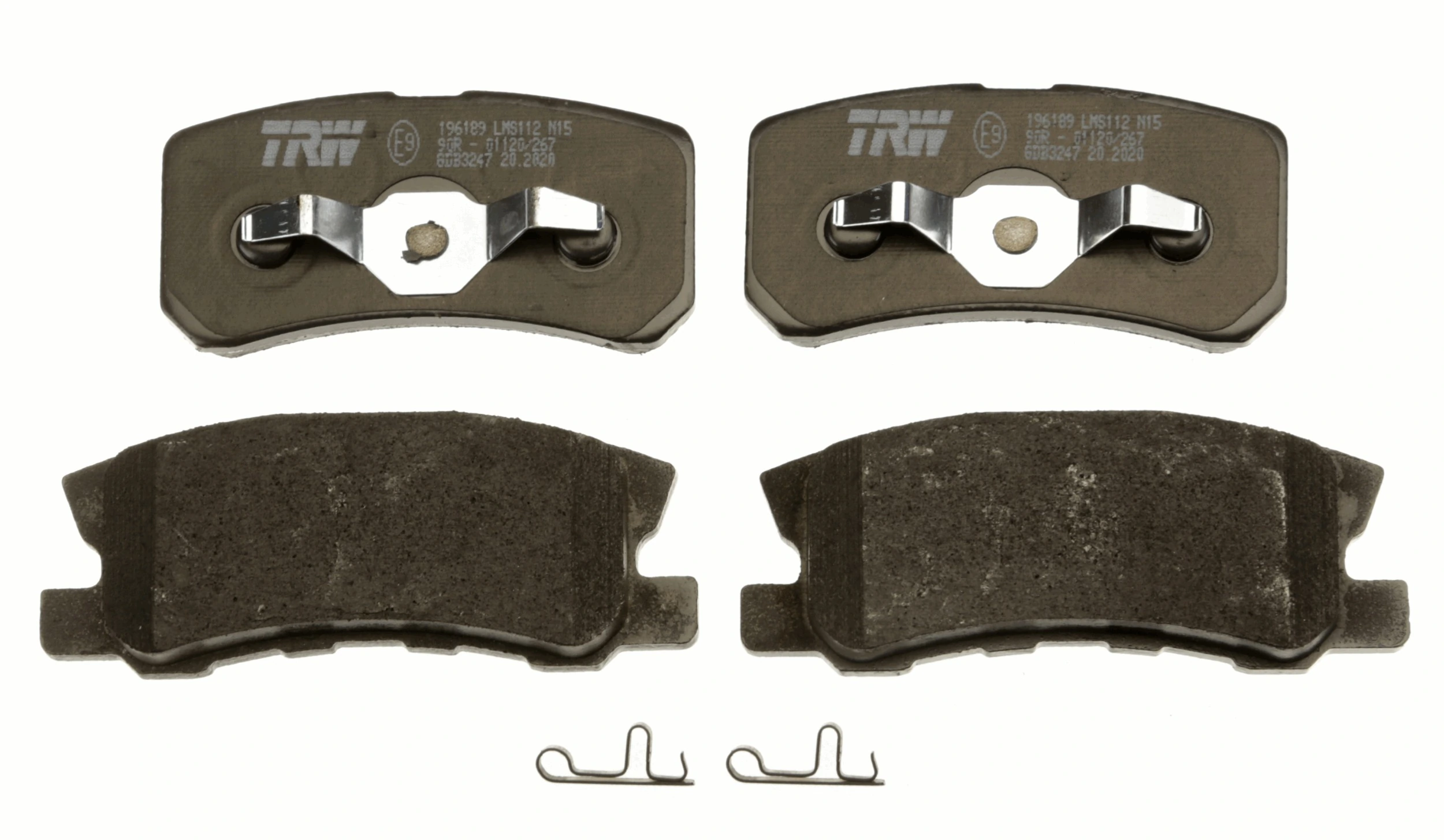 Brake Pad Set, disc brake COTEC GDB3247