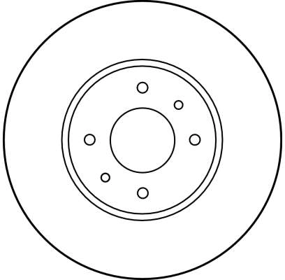 TRW DF1032 Brake Disc