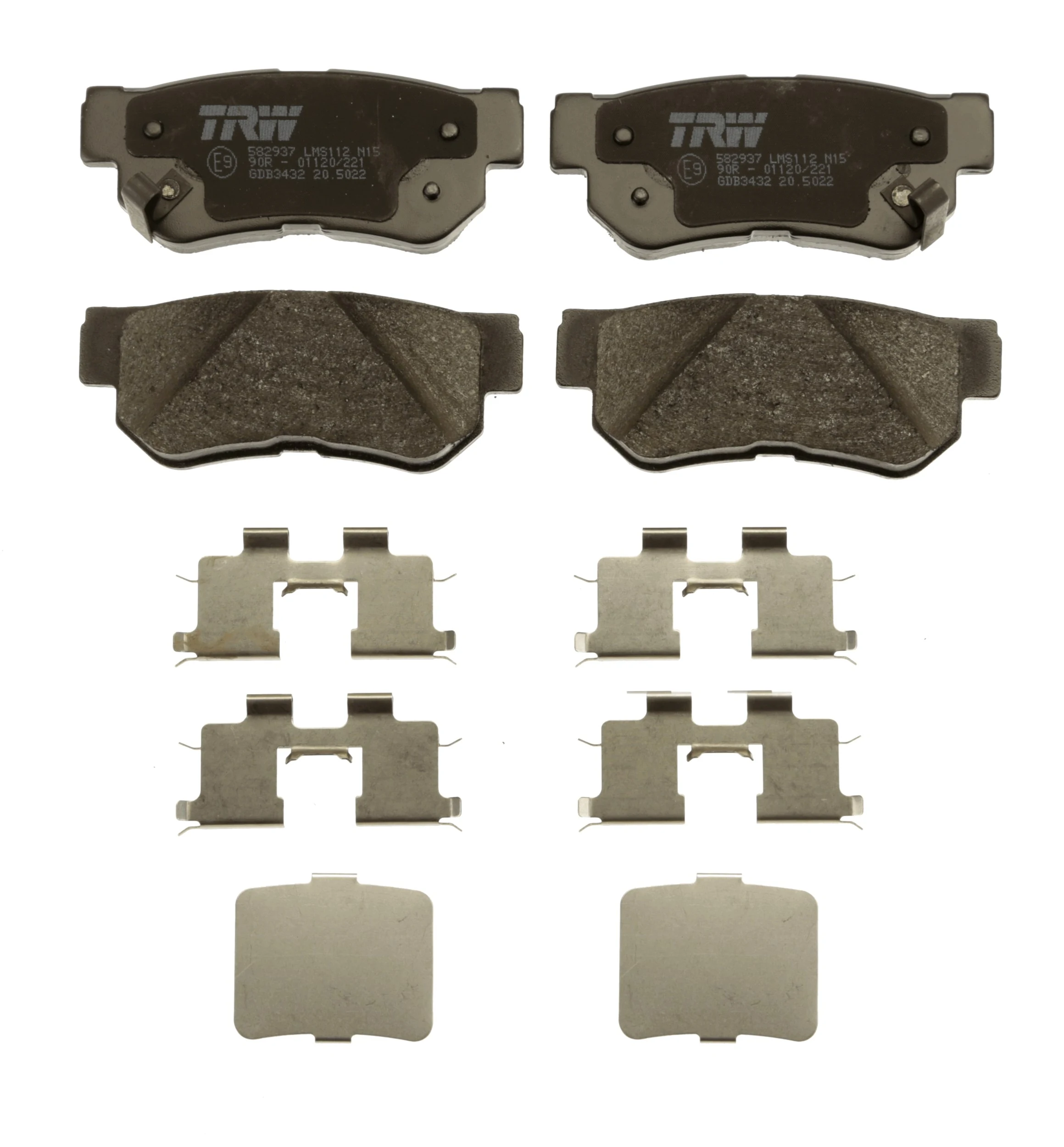 Brake Pad Set, disc brake GDB3432