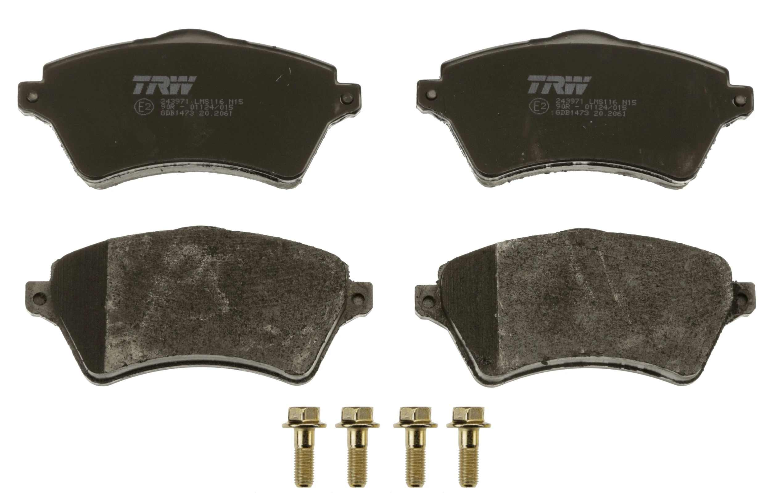 Brake Pad Set, disc brake COTEC GDB1473