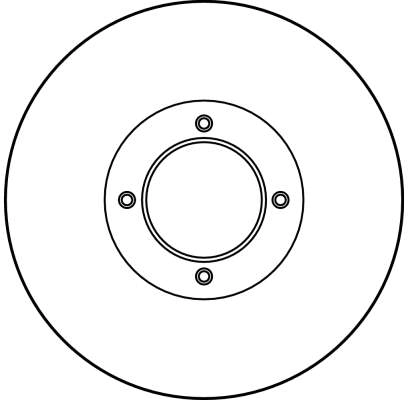 TRW DF1924 Brake Disc