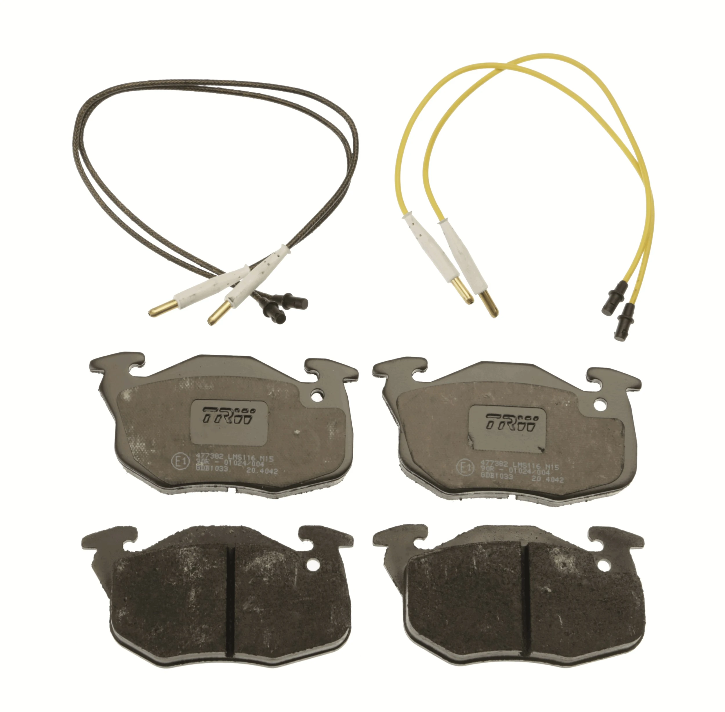 Brake Pad Set, disc brake COTEC GDB1033