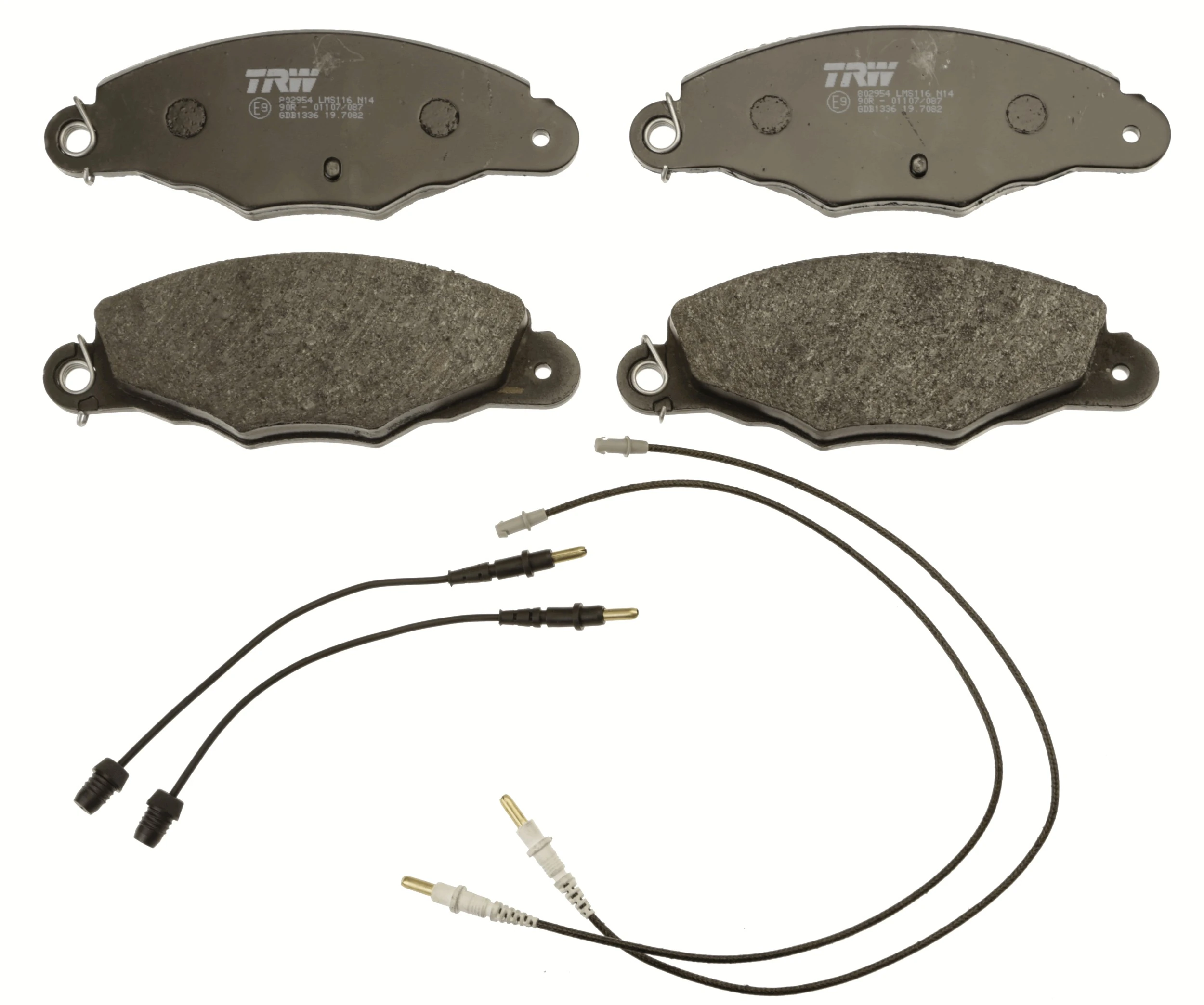 Brake Pad Set, disc brake GDB1336