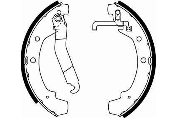 Brake Shoe Set GS8511