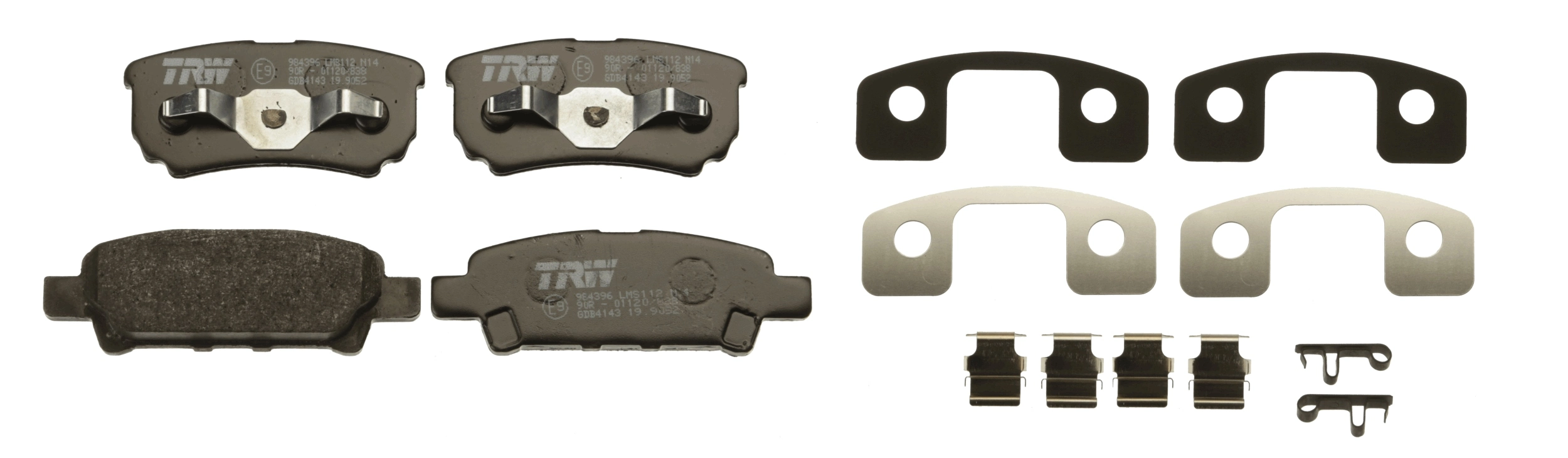 Brake Pad Set, disc brake GDB4143