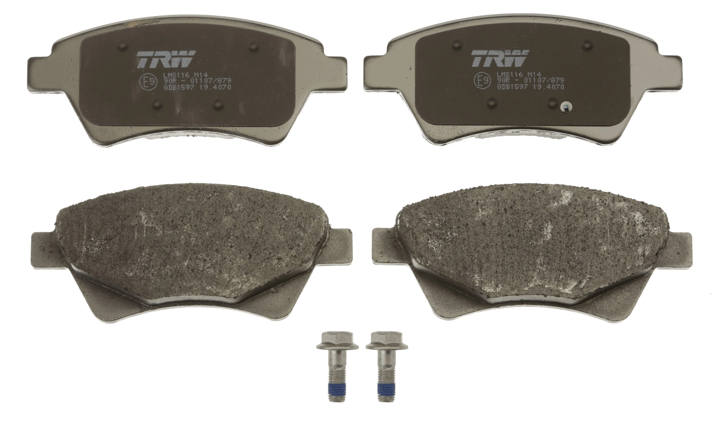 Brake Pad Set, disc brake COTEC GDB1597