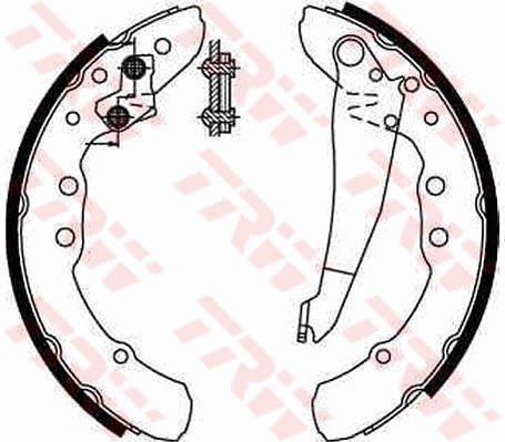 Brake Shoe Set GS8544