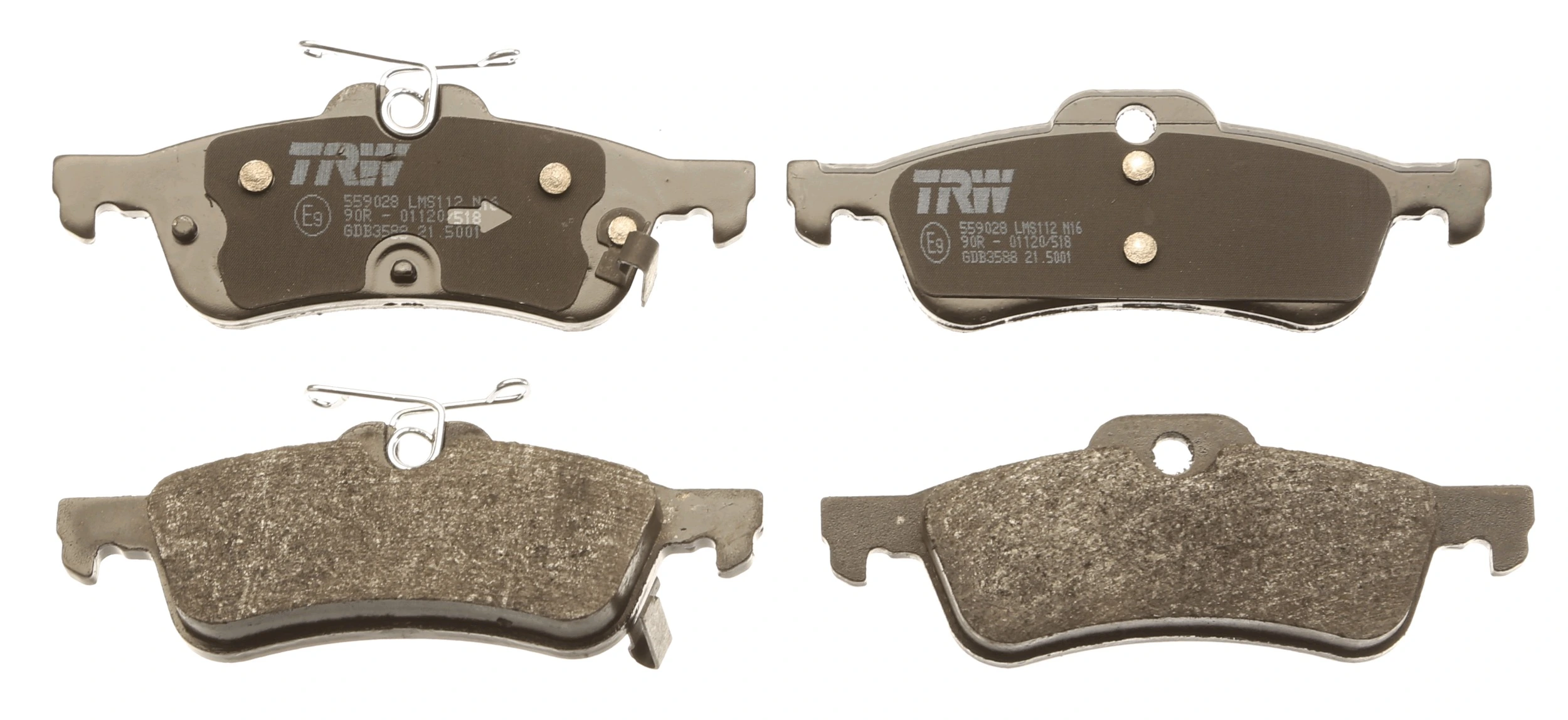 Brake Pad Set, disc brake GDB3588