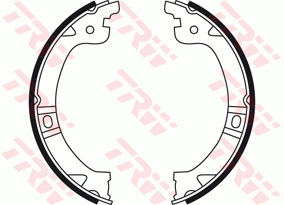 Brake Shoe Set, parking brake GS8759