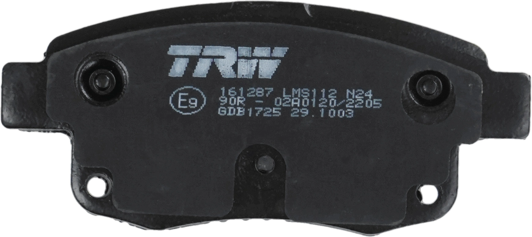 Brake Pad Set, disc brake COTEC GDB1725