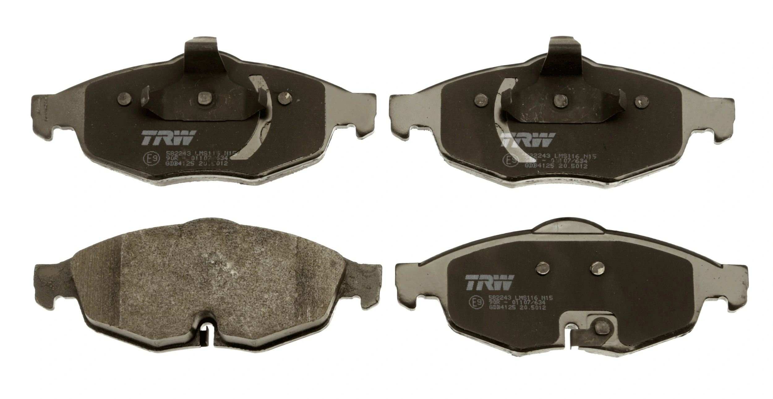 Brake Pad Set, disc brake GDB4125