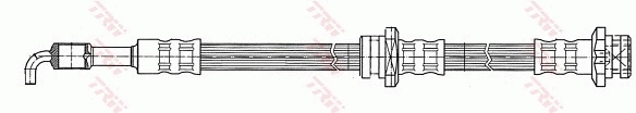 TRW PHD427 Brake Hose