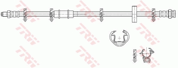 TRW PHB217 Brake Hose