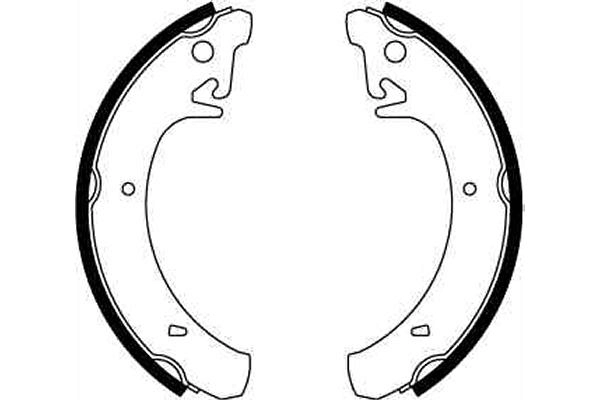 Brake Shoe Set GS8210