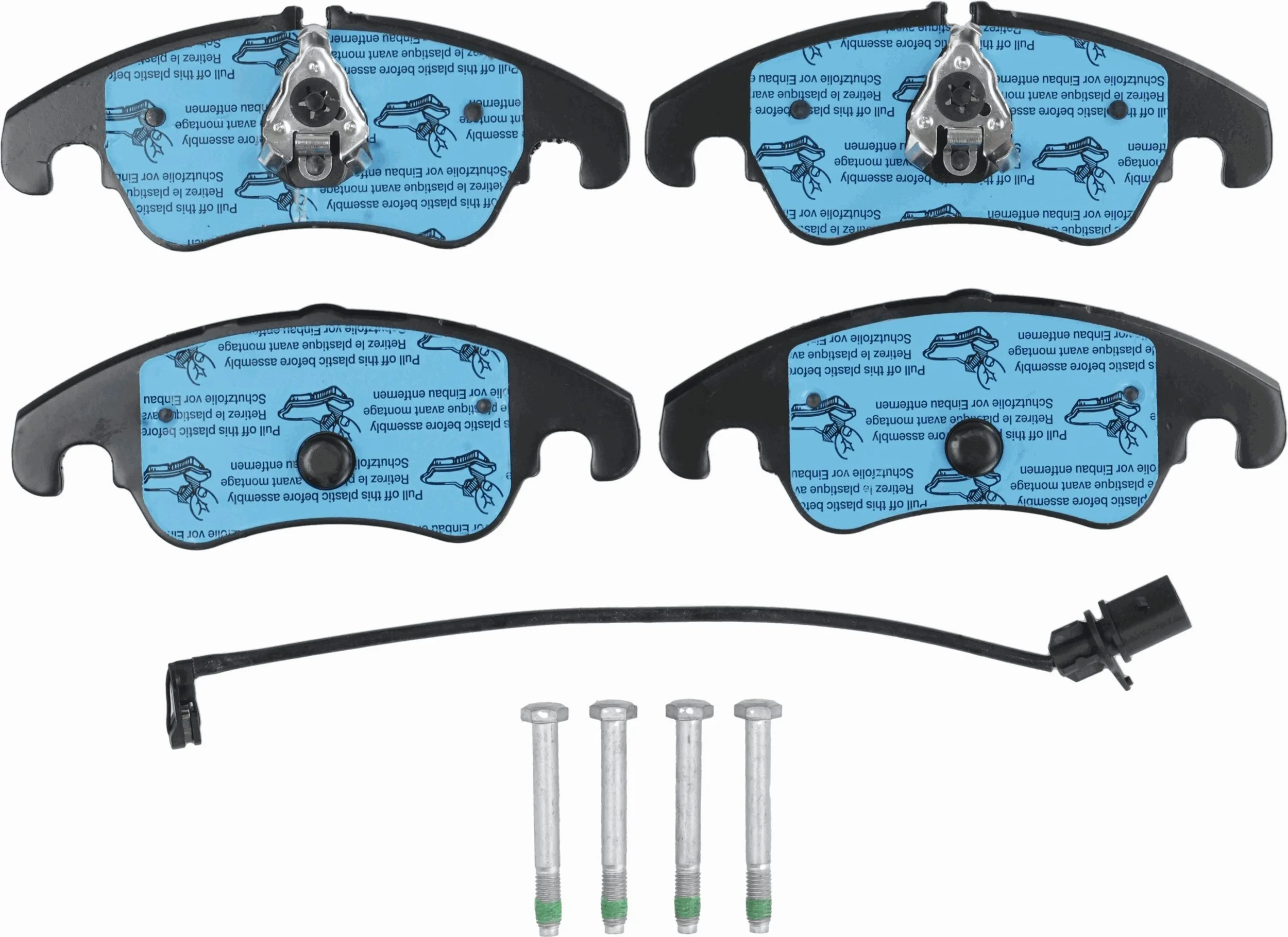 Brake Pad Set, disc brake COTEC GDB1768