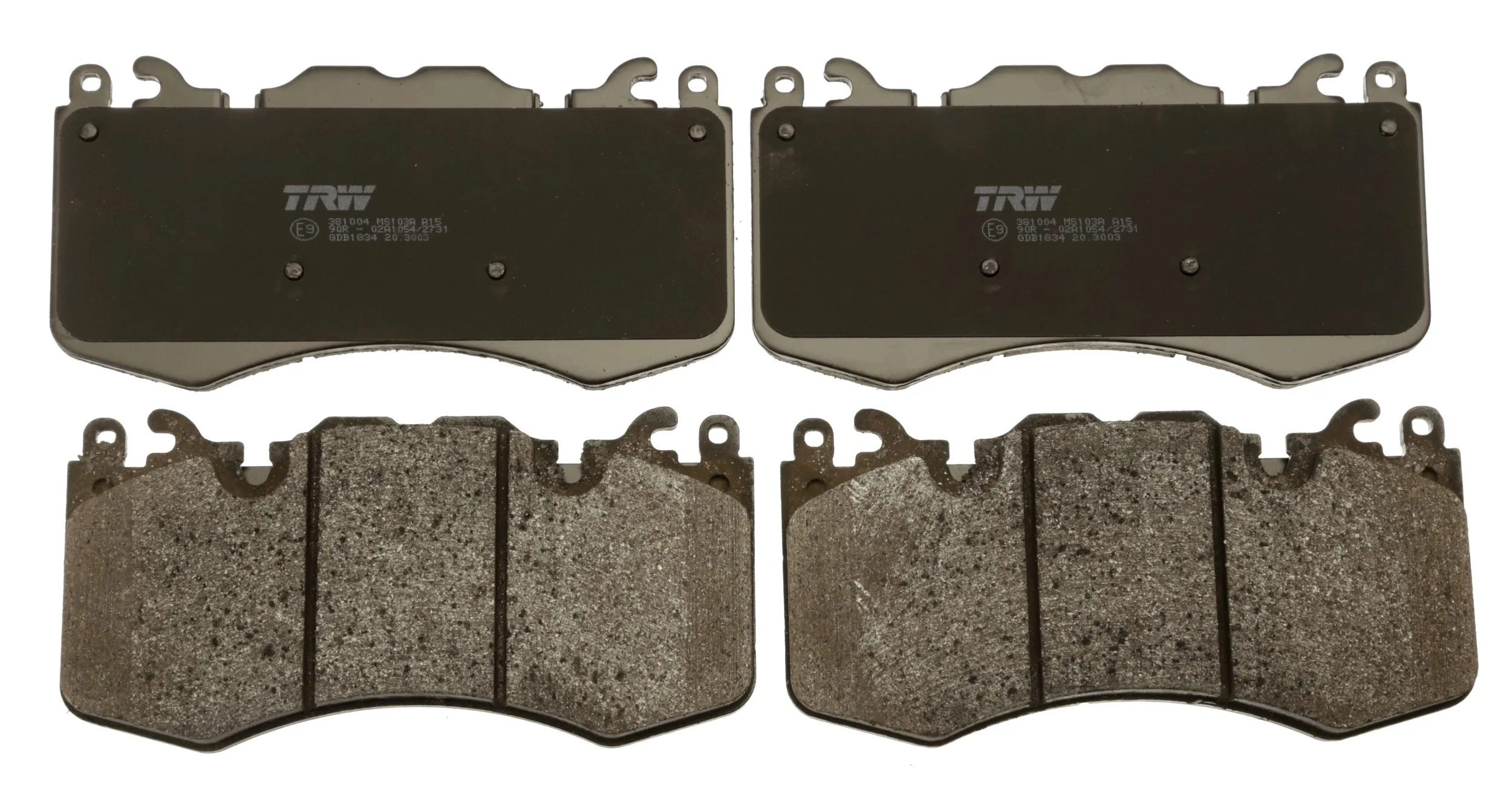 Brake Pad Set, disc brake COTEC GDB1834