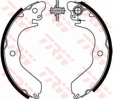 TRW GS8553 Brake Shoe Set