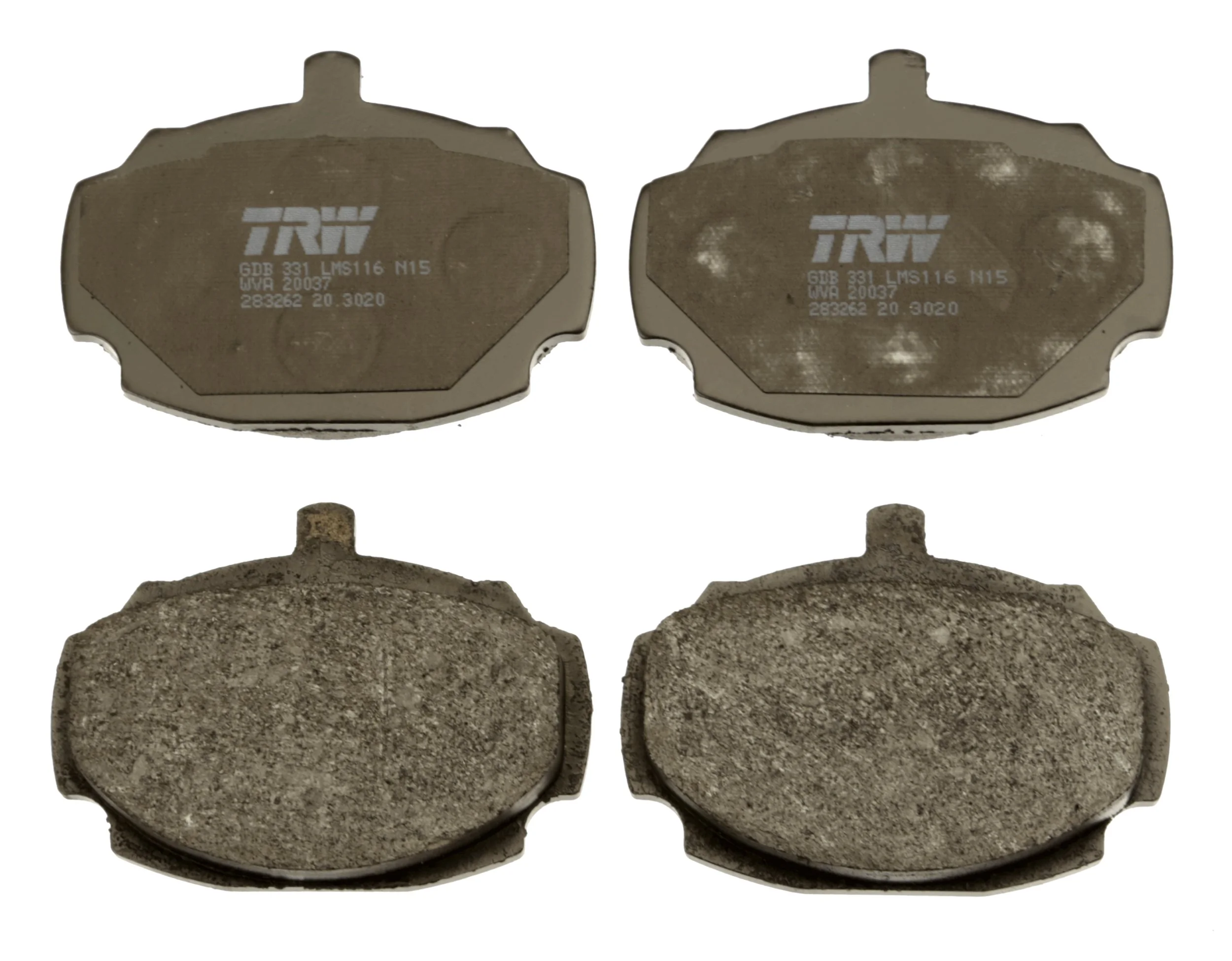 TRW GDB331 Brake Pad Set, disc brake