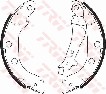 Brake Shoe Set GS8655