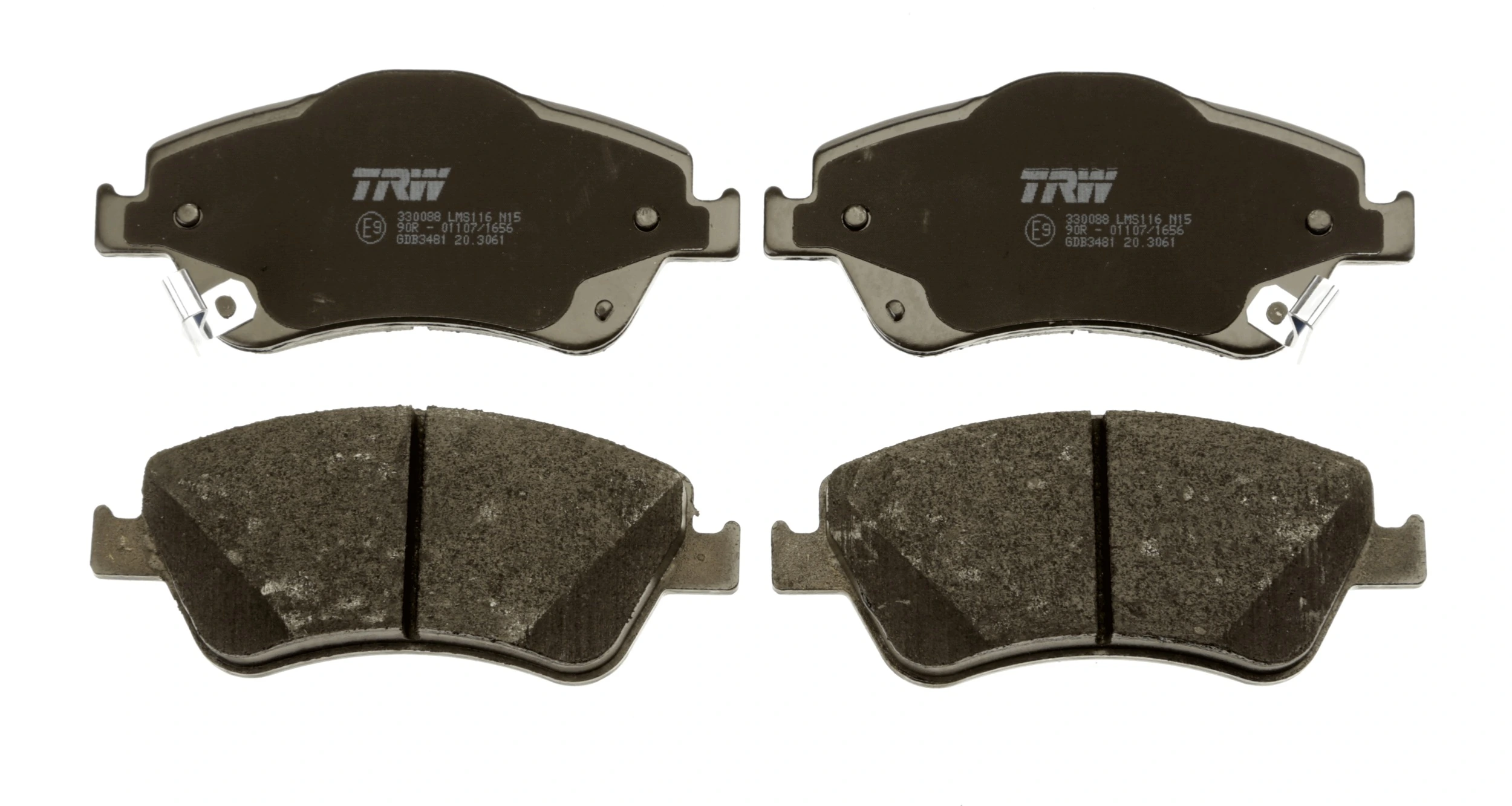 Brake Pad Set, disc brake COTEC GDB3481