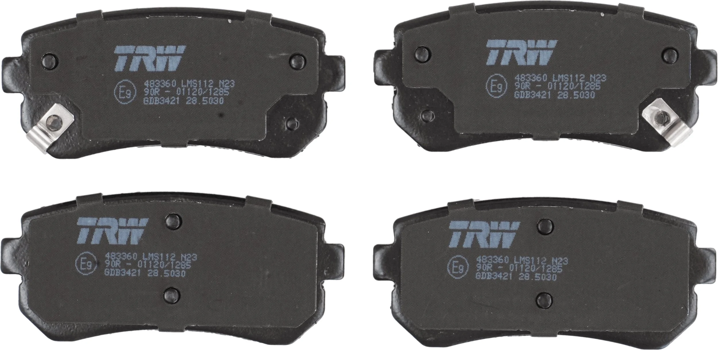 Brake Pad Set, disc brake COTEC GDB3421
