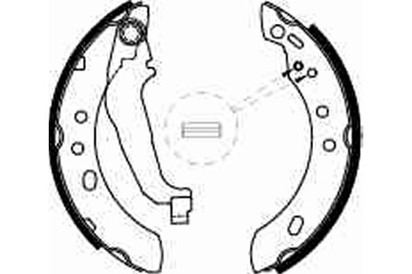 Brake Shoe Set GS8527
