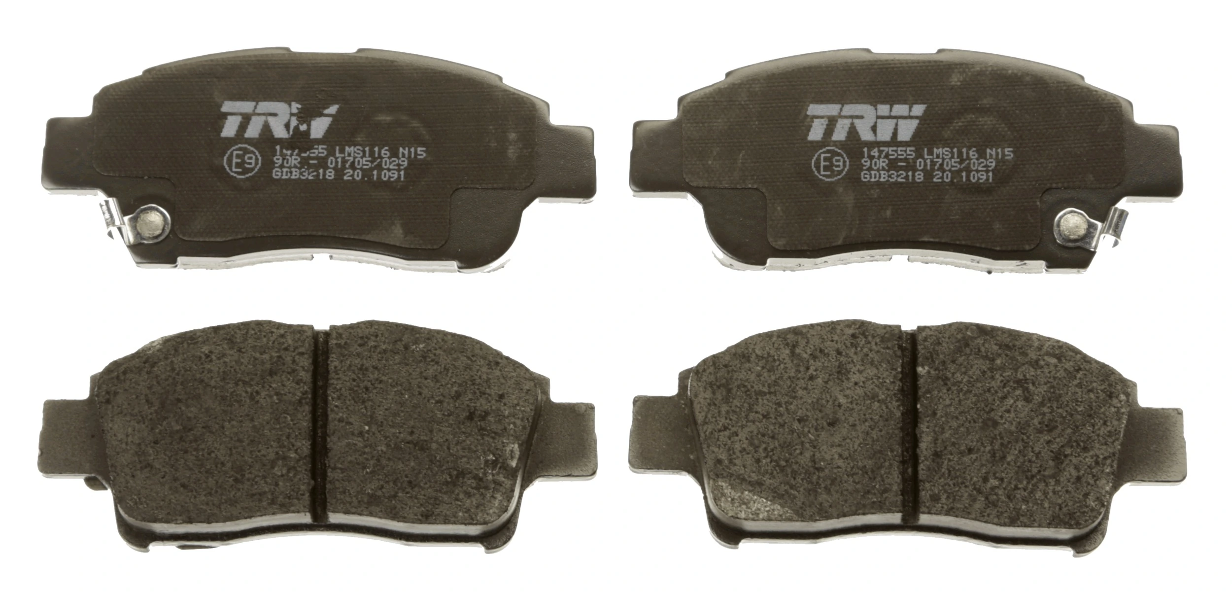 Brake Pad Set, disc brake COTEC GDB3218
