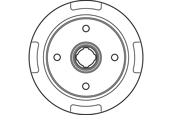 TRW DB4133 Brake Drum
