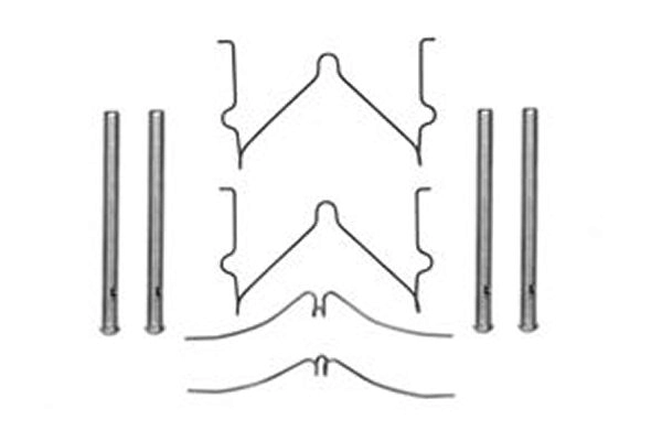 Accessory Kit, disc brake pad PFK288