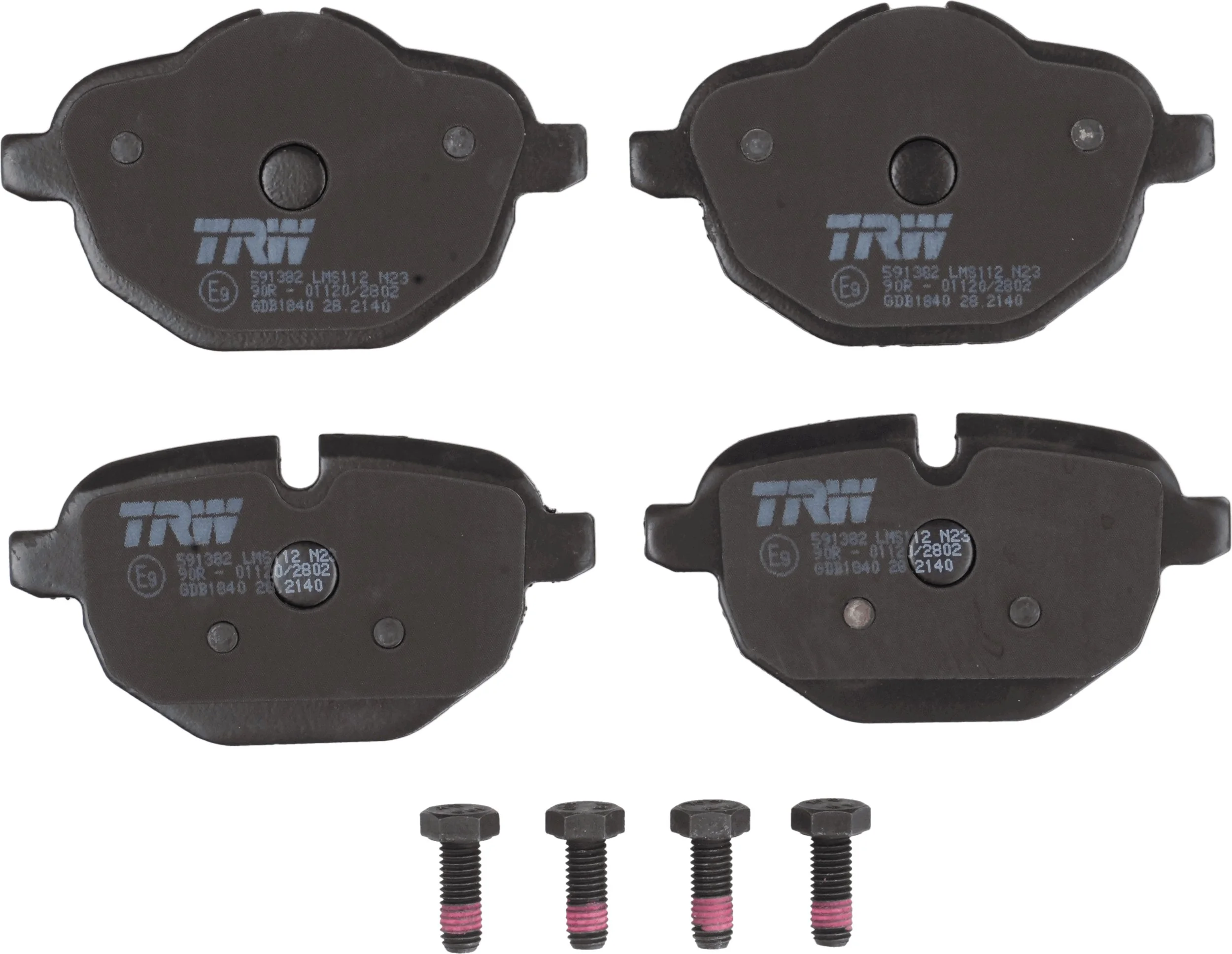 Brake Pad Set, disc brake COTEC GDB1840