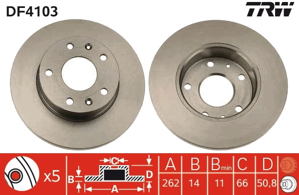 Brake Disc DF4103