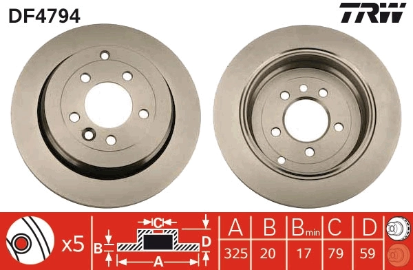 Brake Disc DF4794