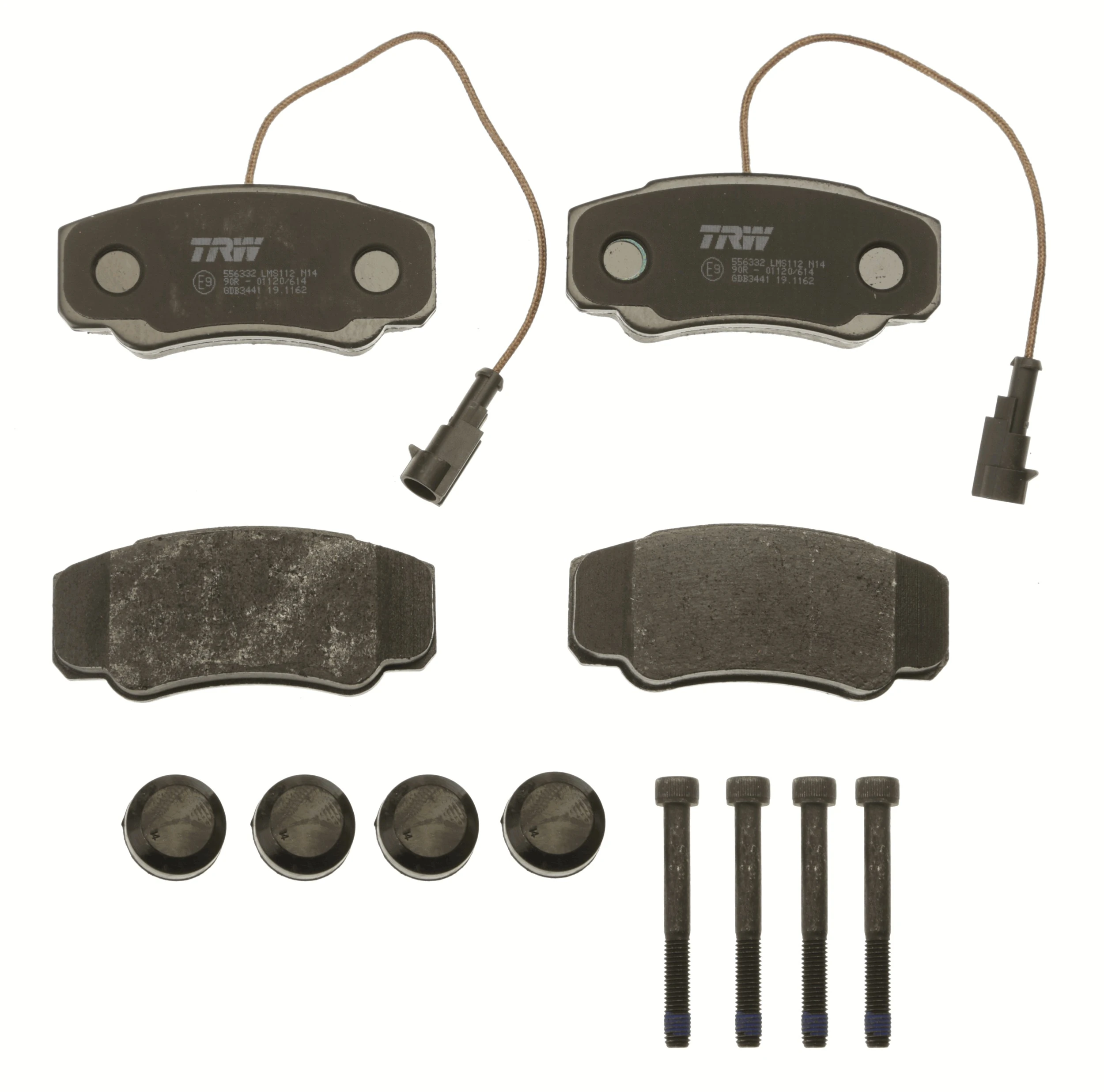 Brake Pad Set, disc brake COTEC GDB3441