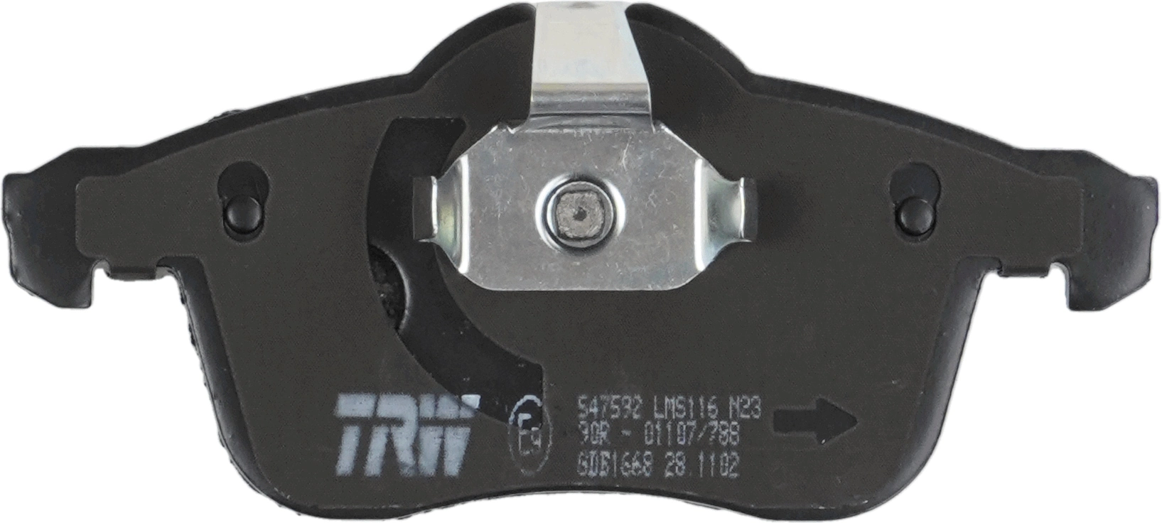 Brake Pad Set, disc brake COTEC GDB1668