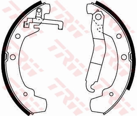 TRW GS8150 Brake Shoe Set